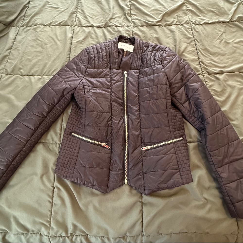 Lucy Paris Quilted Puffer Jacket - Black